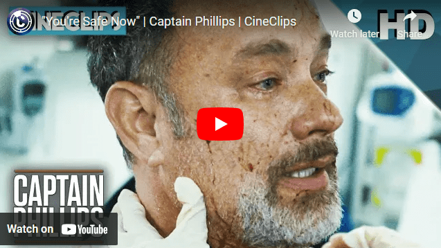 Links to YouTube video on Captain Philips from Titanic