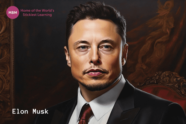 Elon Musk portrait for Elon Musk Leadership Style