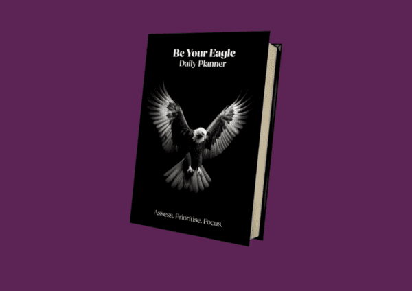 Be Your Eagle daily planner 3D image floating