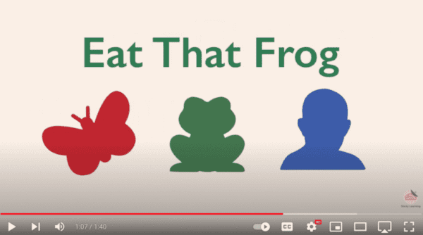 Eat That Frog time management technique video