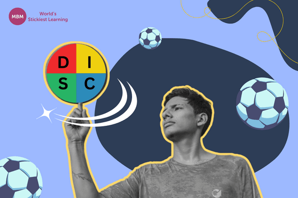 Boy soccer player holding a DISC profile ball